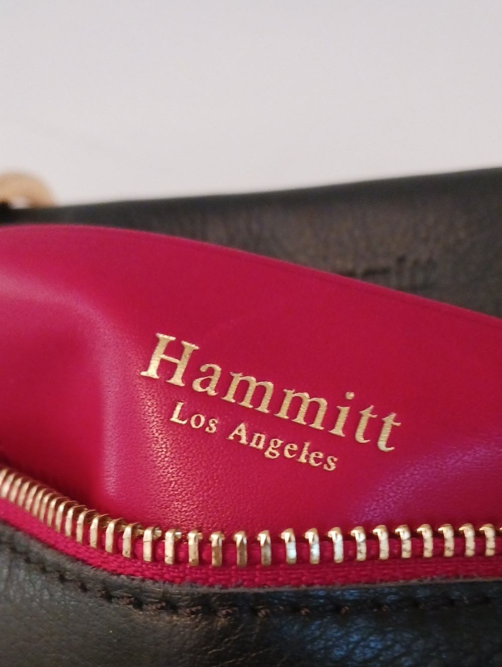 HAMMITT BLK LEATHER CROSS BODY - Picture 8 of 10